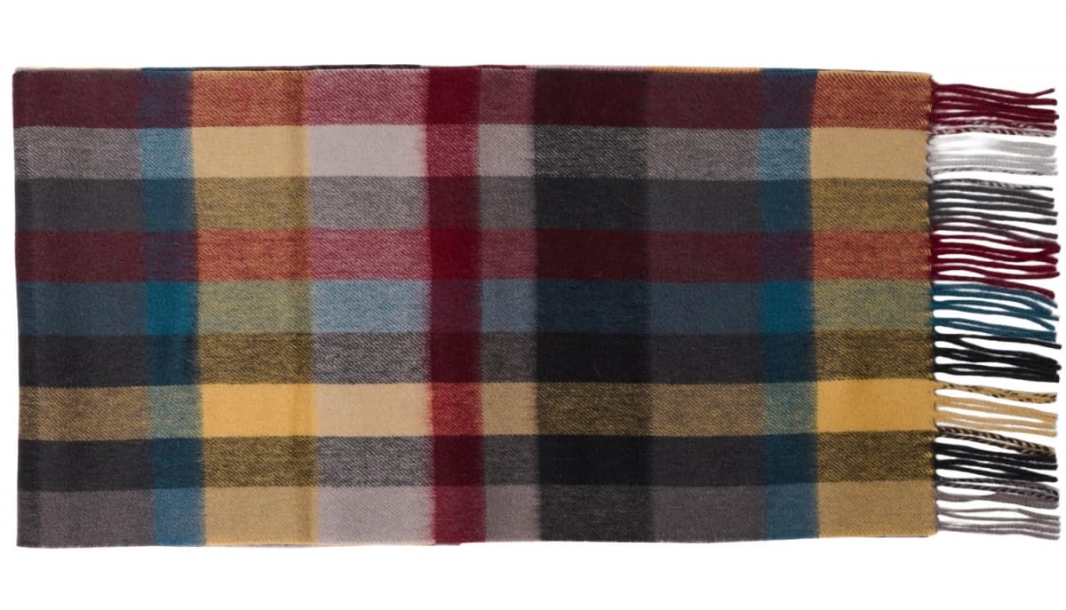 Failsworth Millinery Lambswool Scarf in Pattern 507 - Mixed, size: One Size