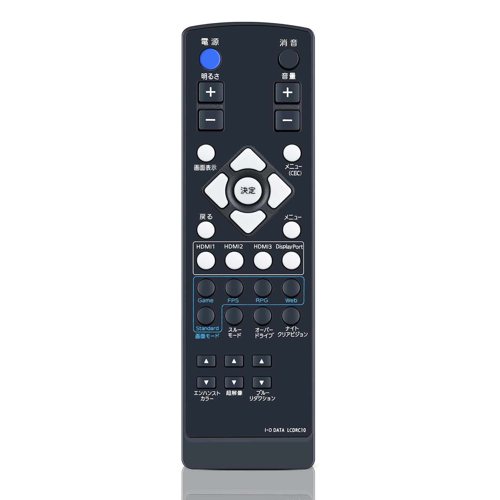 Amazon.co.jp: テレビリモコン LCD-RC10 for I-O DATA アイオーデータ