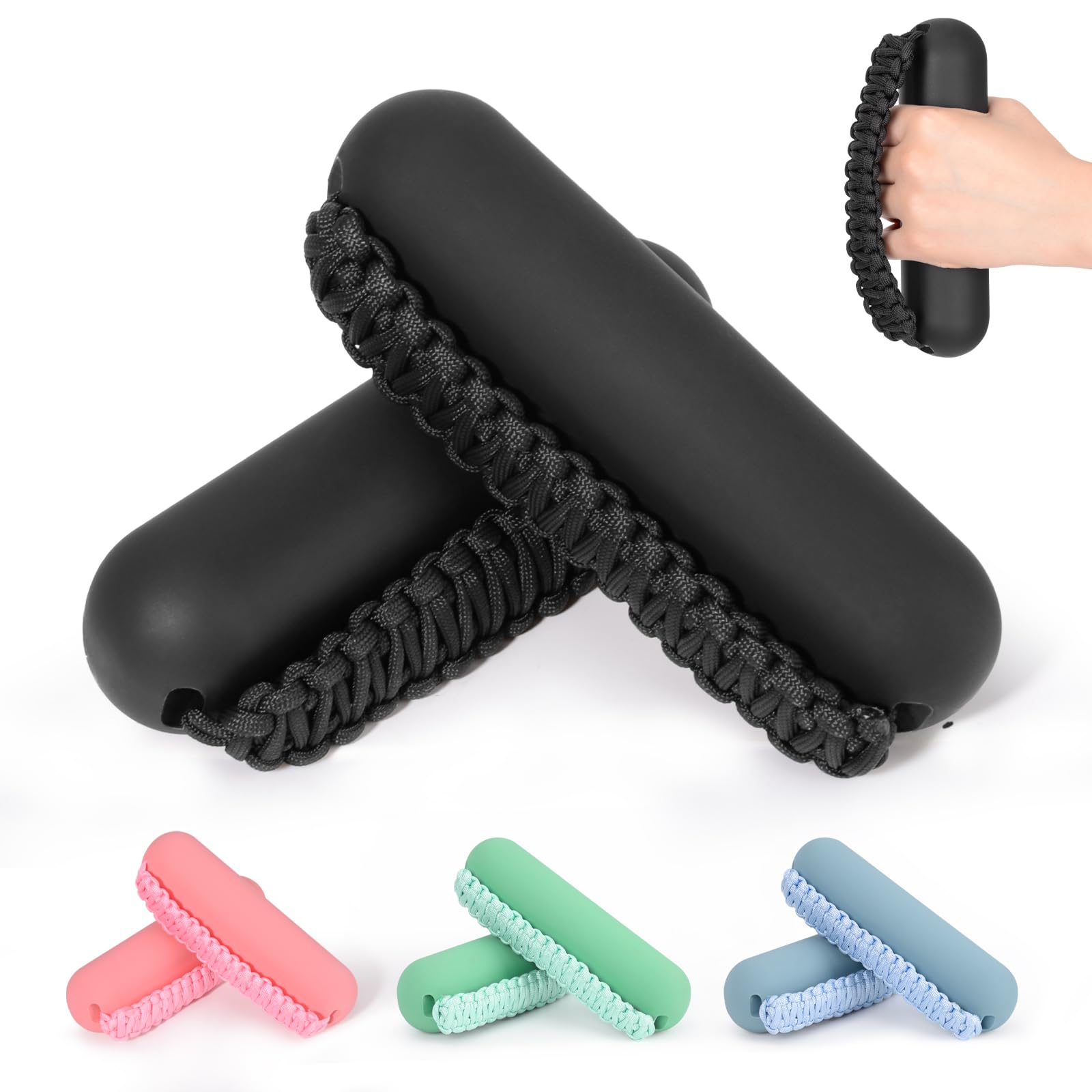 Hikeen Hand Weights Set for Women Men Soft Dumbbells of 2 1lb 2lbs or 3lbs Walking Weight with