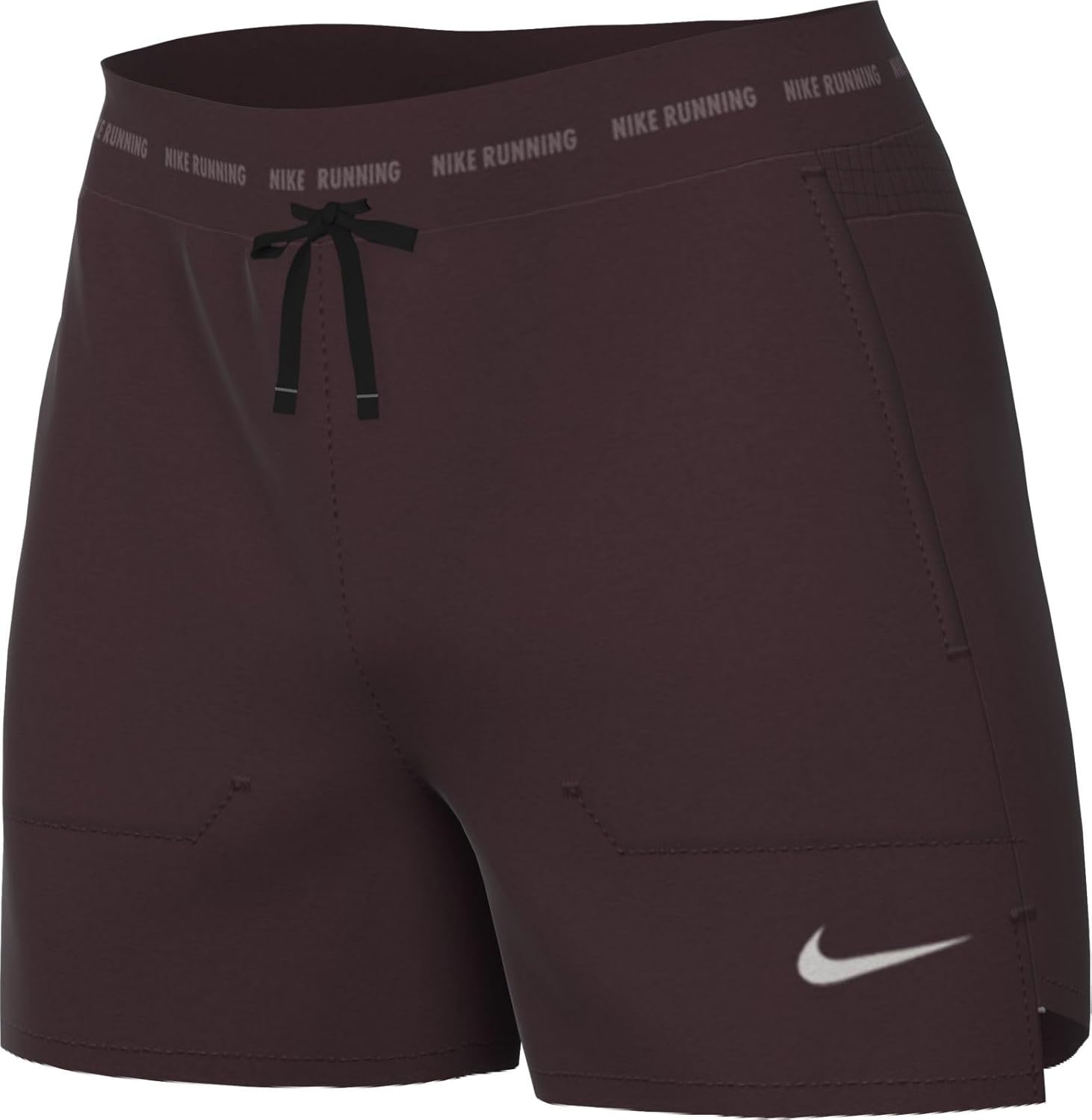 Nike Stride Men's Dri-FIT 7" Brief-Lined Running Shorts (Burgundy Crush/Black, DM4761-652) Size XX-Large