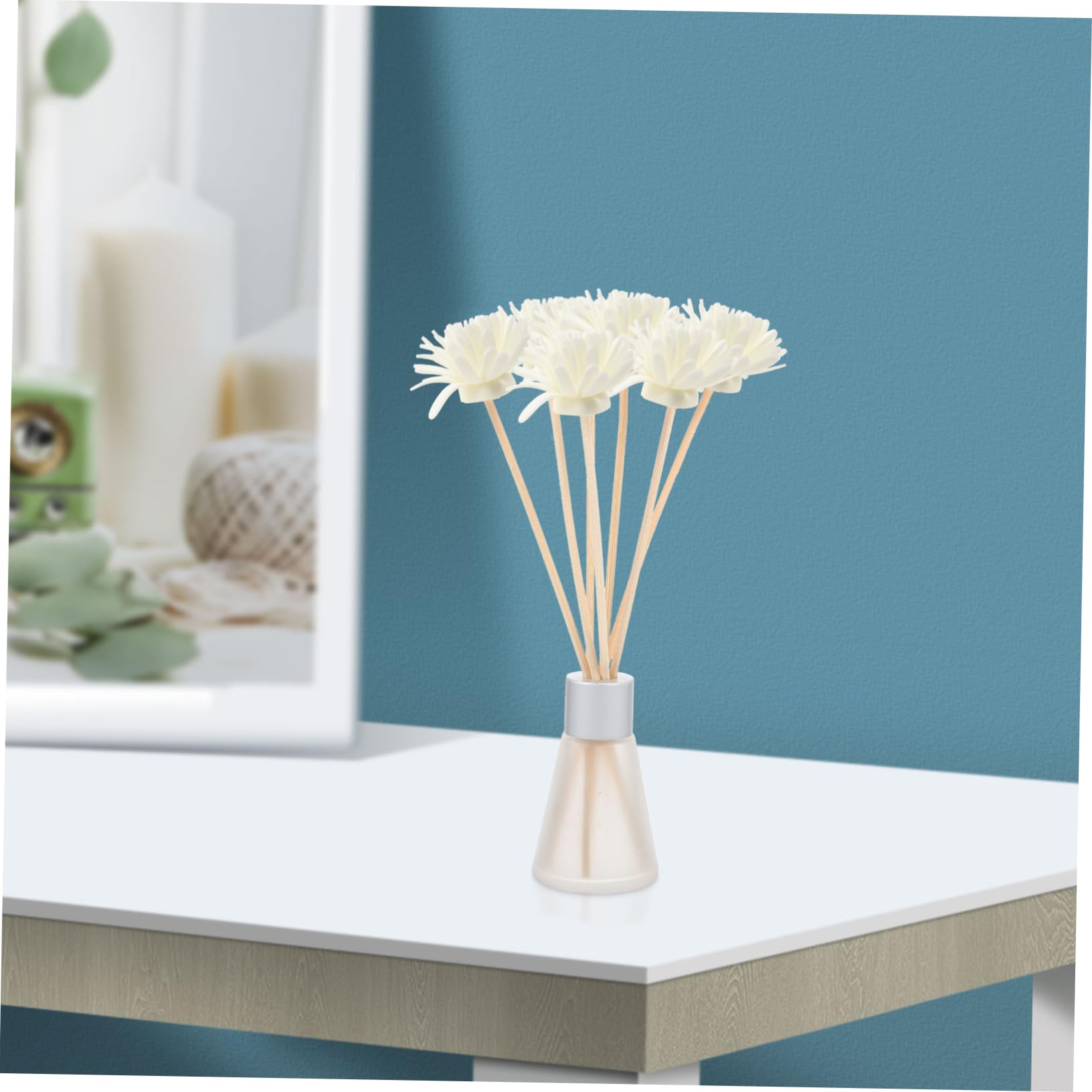 VINTORKY DIY Essential Oil Diffuser Sticks 10pcs Rattan Sticks Natural Fragrance for Air