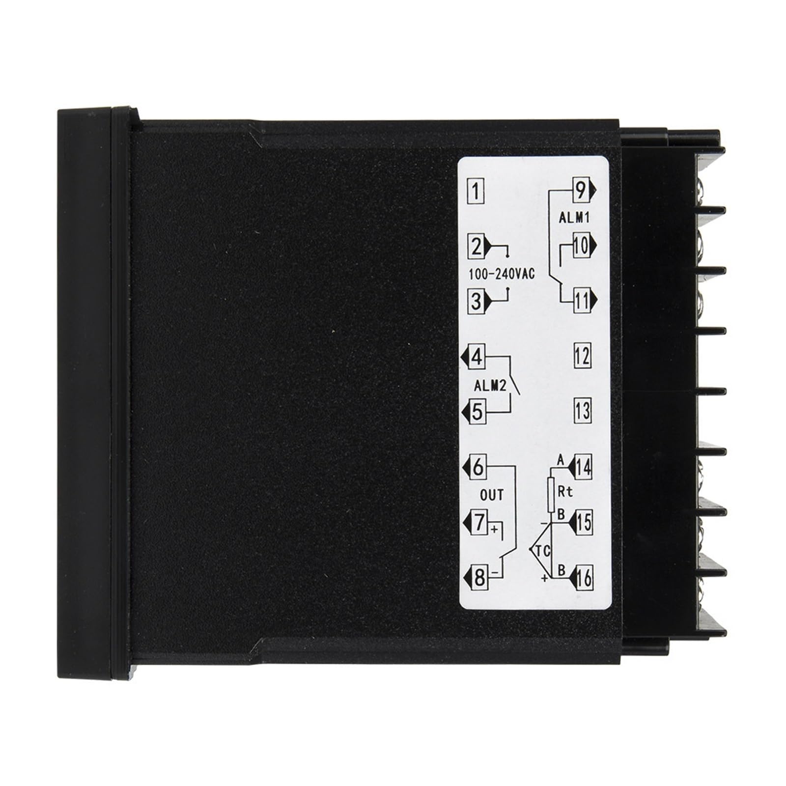 PID Digital Termostato REX-C400 Termopar Entrada RTD Controlador de Temperatura Digital Pid Relé SSR Salida 4-20 mA Controlador de Temperatura(SSR Output 1 Alarm)