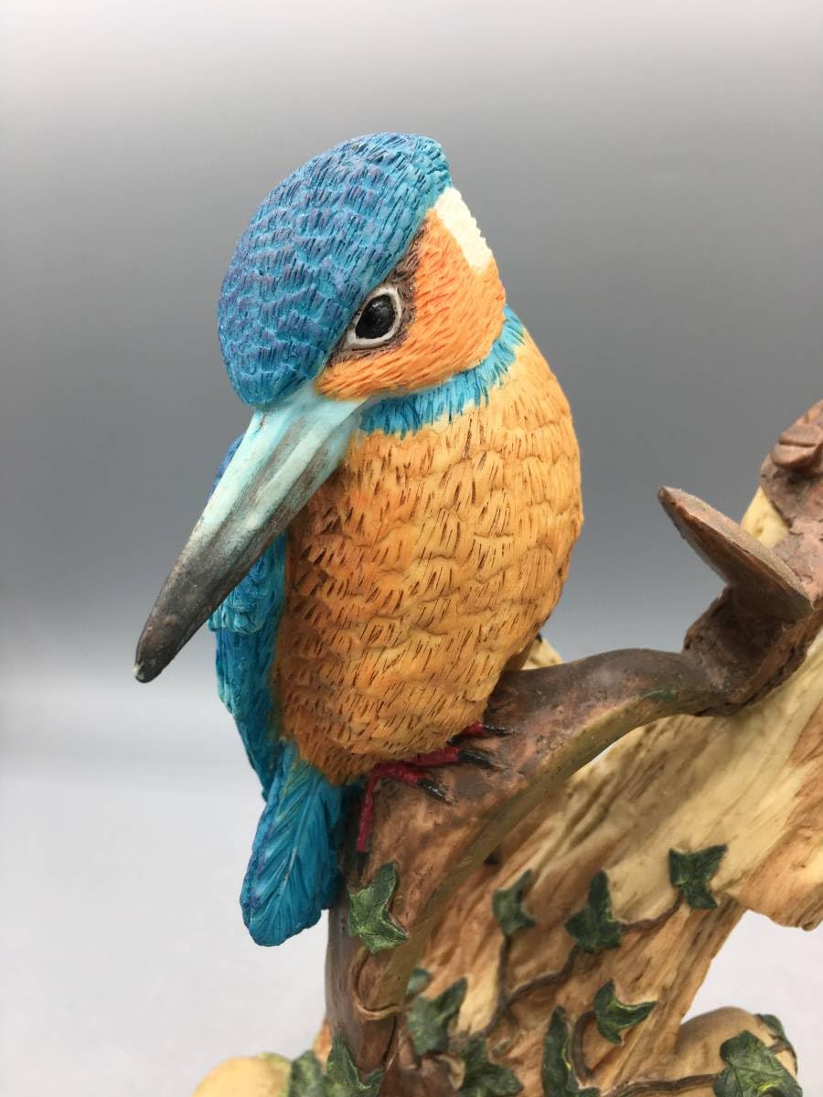 Amazon.co.jp: リージェンシーアート カワセミ 鳥 フィギュリン 高さ