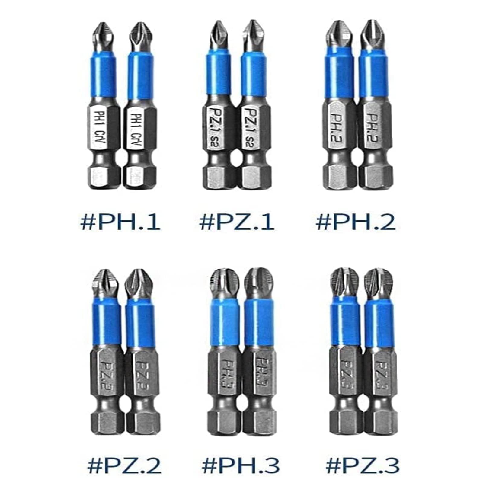 12 PCS Magnetic Screwdriver Bit Sets - Image 2