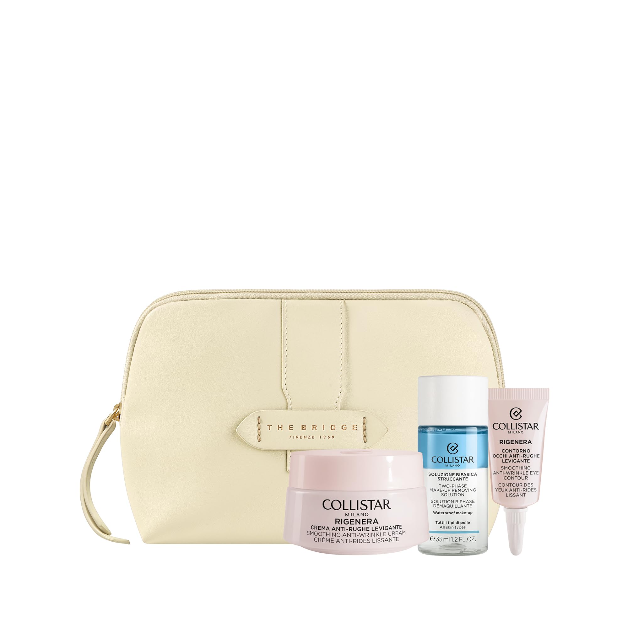 Collistar Rigenera Crema Anti‑Rughe Levigante Viso e Collo, Crema Anti‑Età con Acido Ialuronico e Peptidi, Riduce Rughe, Leviga e Rigenera la Pelle, Senza Siliconi