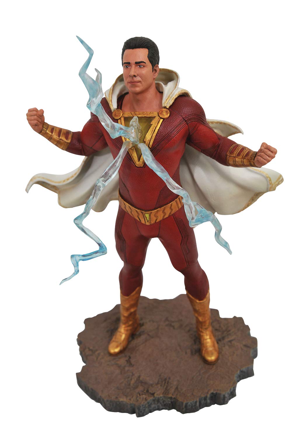 LOT DE 4 RARES FIGURINES DC COMICS SUPERMAN SUPERGIRL SHAZAM IMPORT US