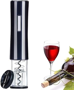 Replex Wine Bottle Opener Set, Automatic Corkscrew Wine Opener Kit for Wine Lovers, Battery Operated Wine Cork Opener Remover Set with Foil Cutter
