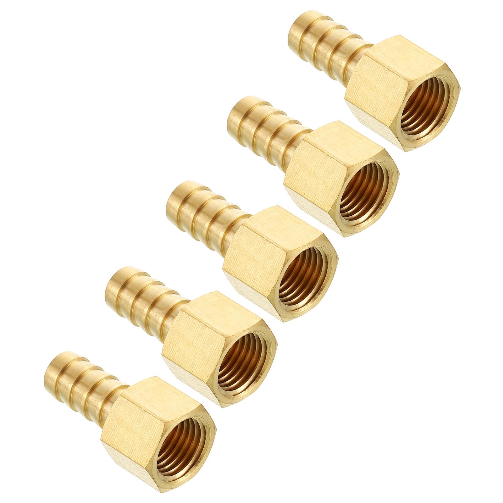 Kozelo 5pcs Brass Hose Barb Fittings 10mm Hose Barb to 7mm NPT Female โ image 1