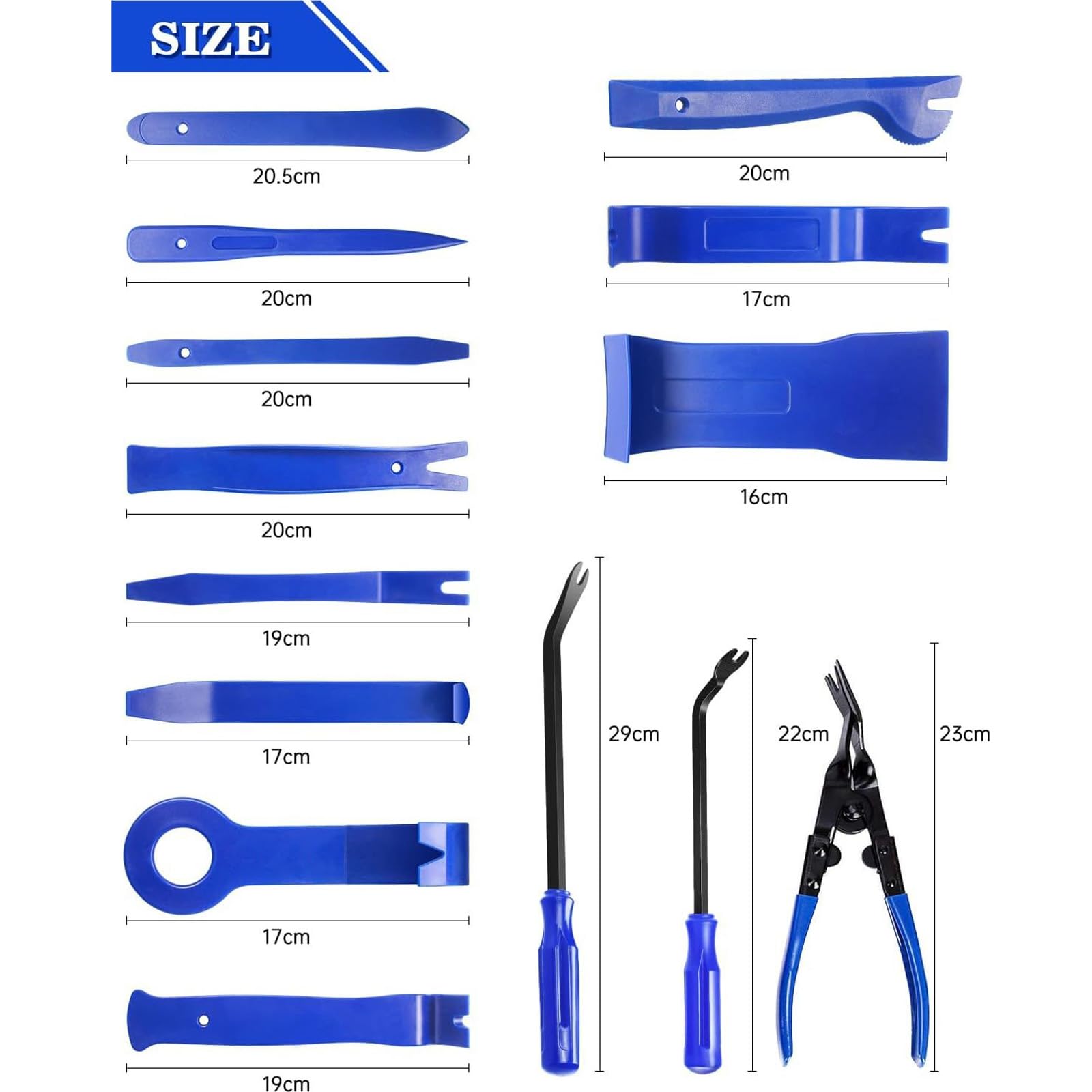 88Pz Attrezzi Smontaggio Auto per Toyota Rav4 RAV 4 Hybrid Limited Prime se 2002-2021 | kit rimozione pannelli estrattore clip auto strumenti leva cruscotto modifica interni design ergonomico portatile
