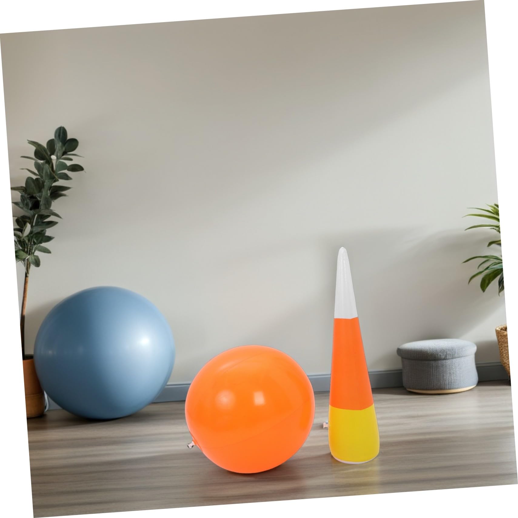 Juego de Bolos Inflables de Plástico para Niños, Bolos Jumbo