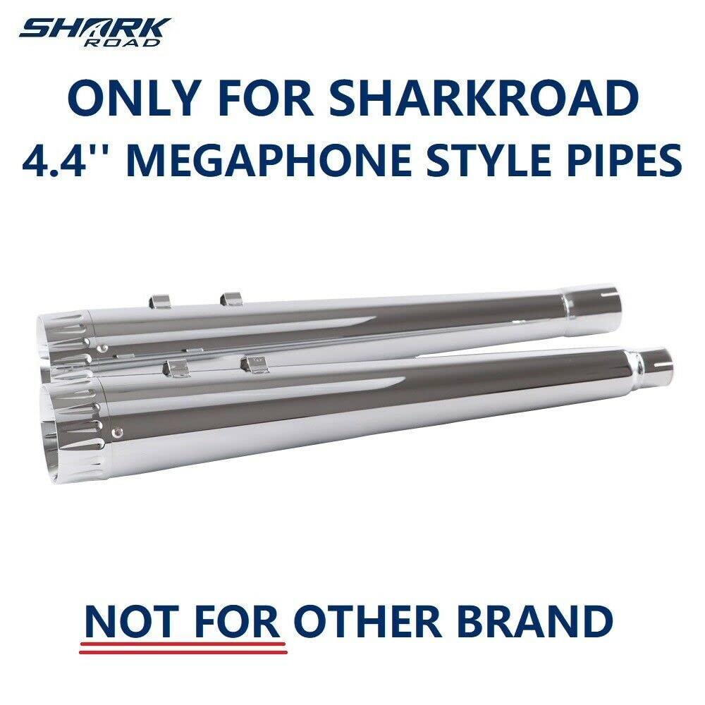 SHARKROAD 4.4インチメガホンスリップオンマフラー ツーリング~16 SHARKROAD 4.4インチメガホンスリップオンマフラー ツーリング