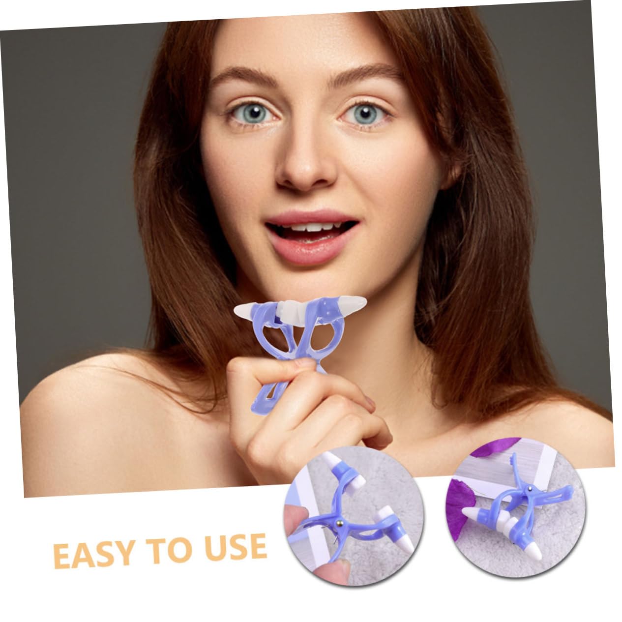 Didiseaon 2pcs Nose Lifter Clip Nasal Clip for Nose Shaping Lift up Portable Design