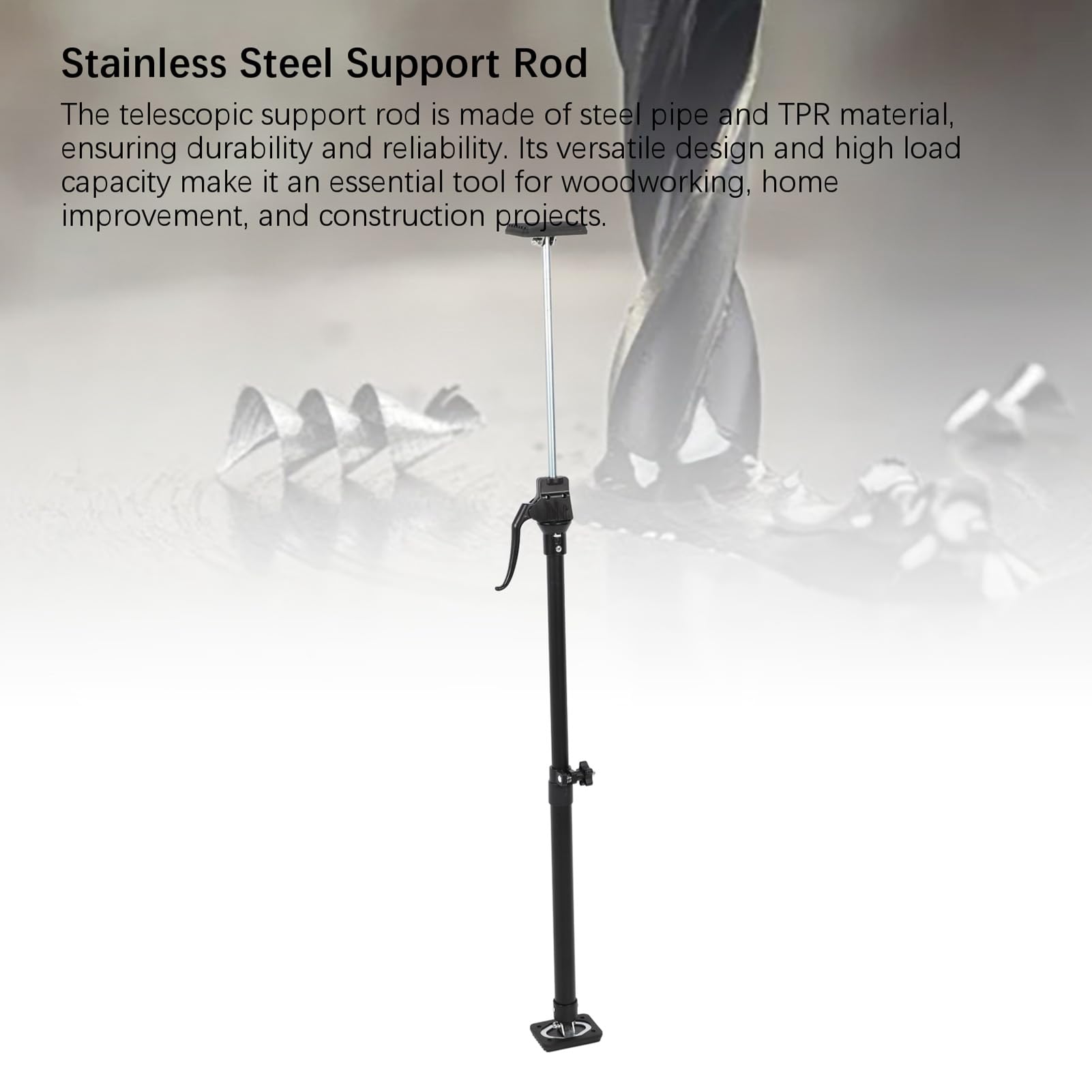 Generic Asta di Supporto Regolabile con Meccanismo di Bloccaggio Strumento Versatile di Terza Mano per Progetti di Lavorazione del Legno, Confezione da 2