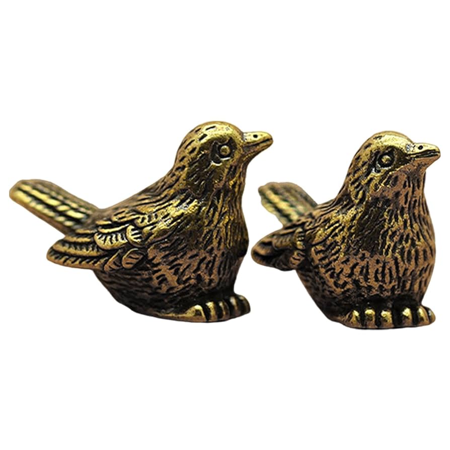 銅あるいは真鍮製の 鳥 古道具 アンティーク 古美術 銅あるいは真鍮製の 鳥 古道具 アンティーク 古美術