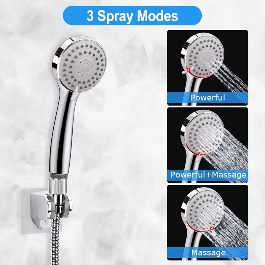 kaqinu Shower Head , 8 Inch High Pressure Rainfall Shower