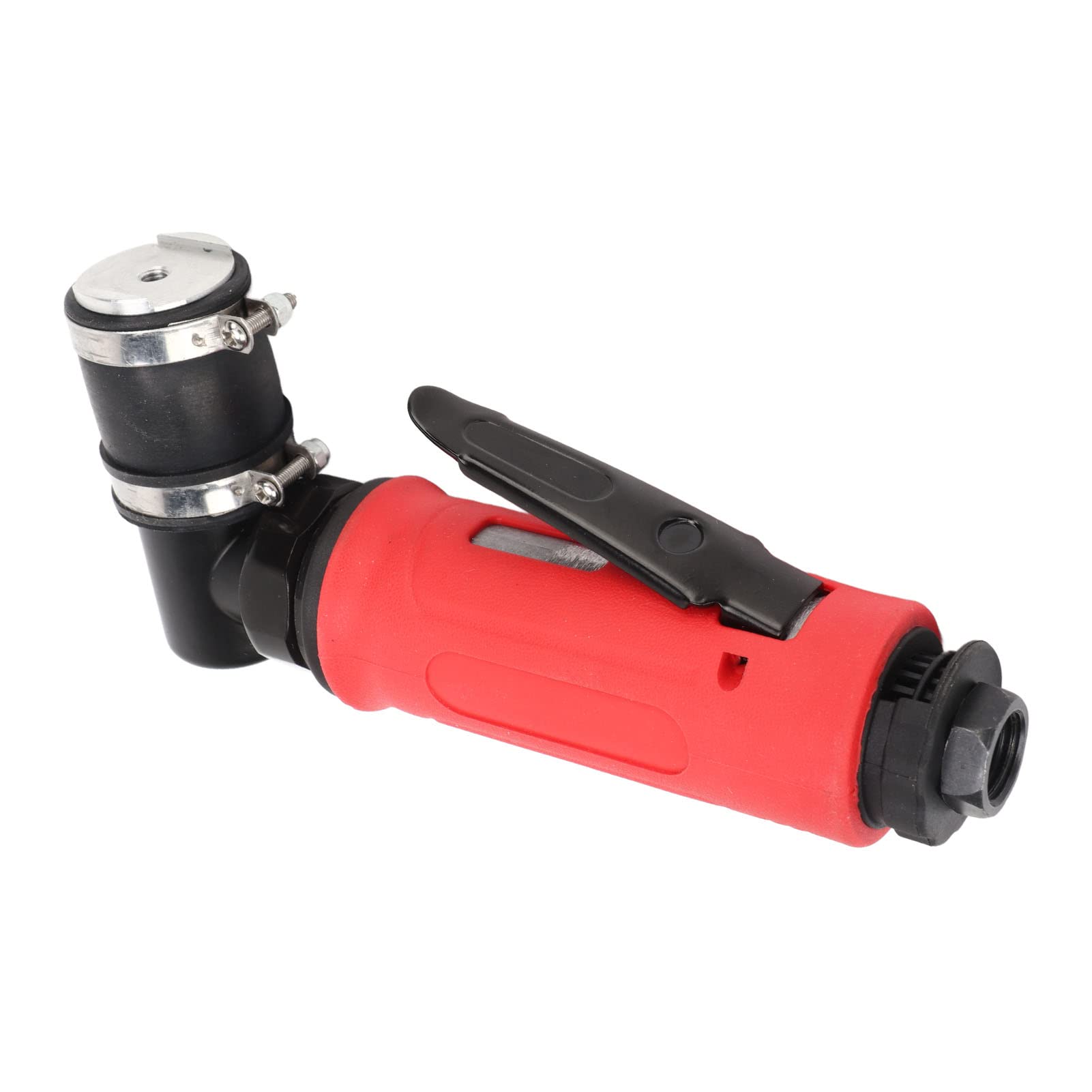Smerigliatrice pneumatica 90 gradi resistente all'usura manico ergonomico in gomma Utensile per smerigliatura alimentato ad aria con 15000 giri/min per lavori di intaglio e