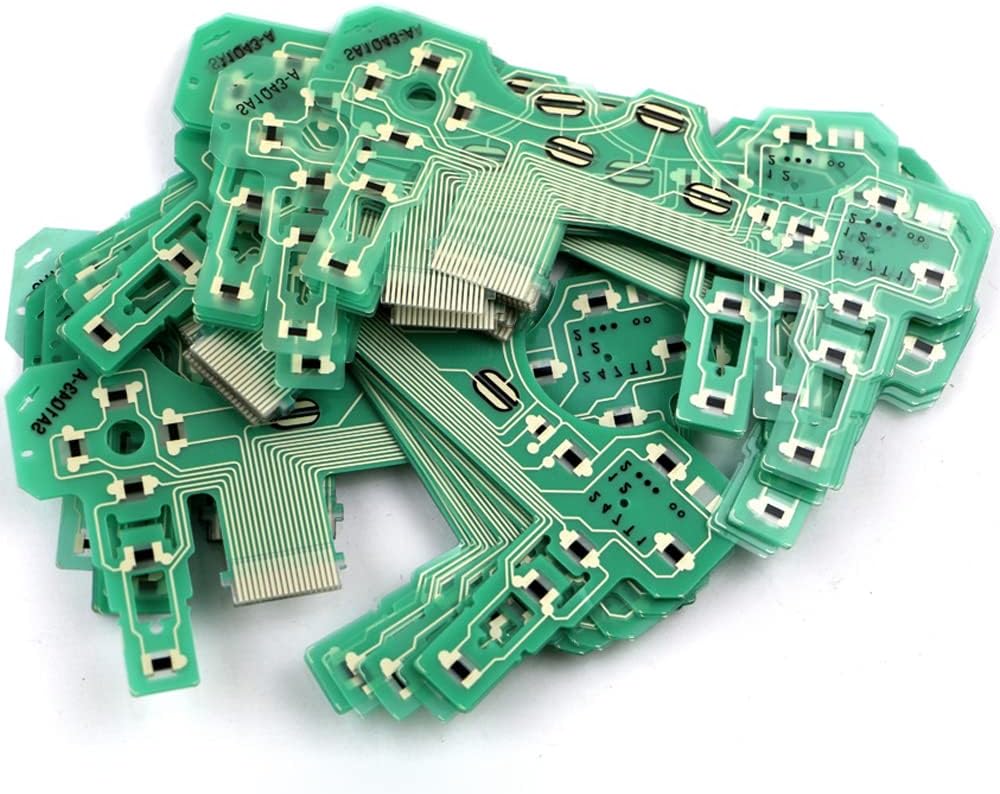 Repalcement Circuit Board PCB Ribbon for PS2 Controller Conductive Film Keypad SA1Q43-A (2 Pieces) image 4