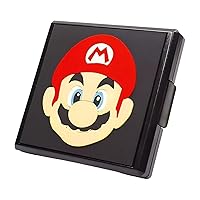 Vista 11 de Nintendo Switch Portable and Slim Hard Shell Case, Shockproof Protective Storage With 12 Cartridge Slots for NS NX (Calimari 3)