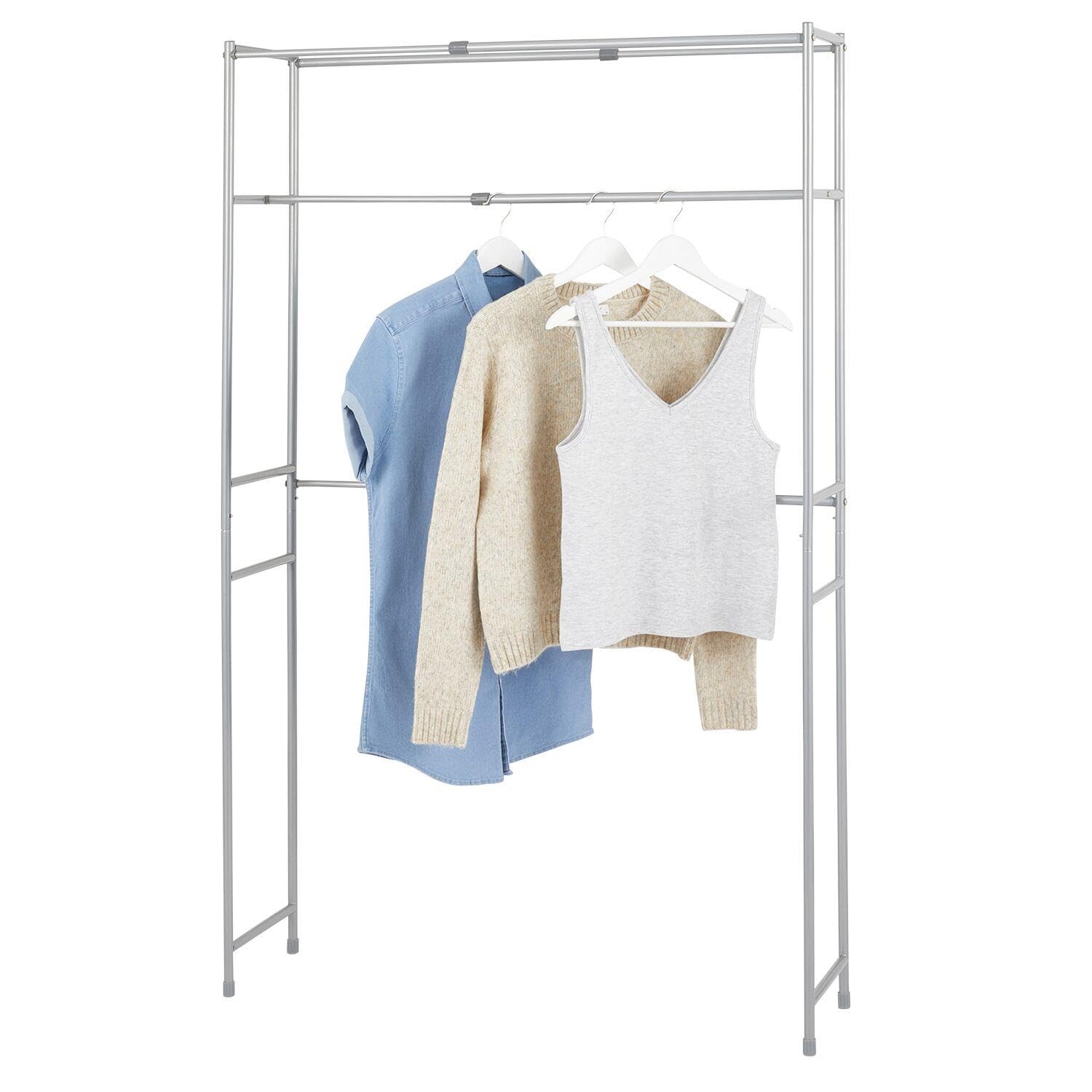 Lakeland Silver Extendable Indoor Clothes Airer