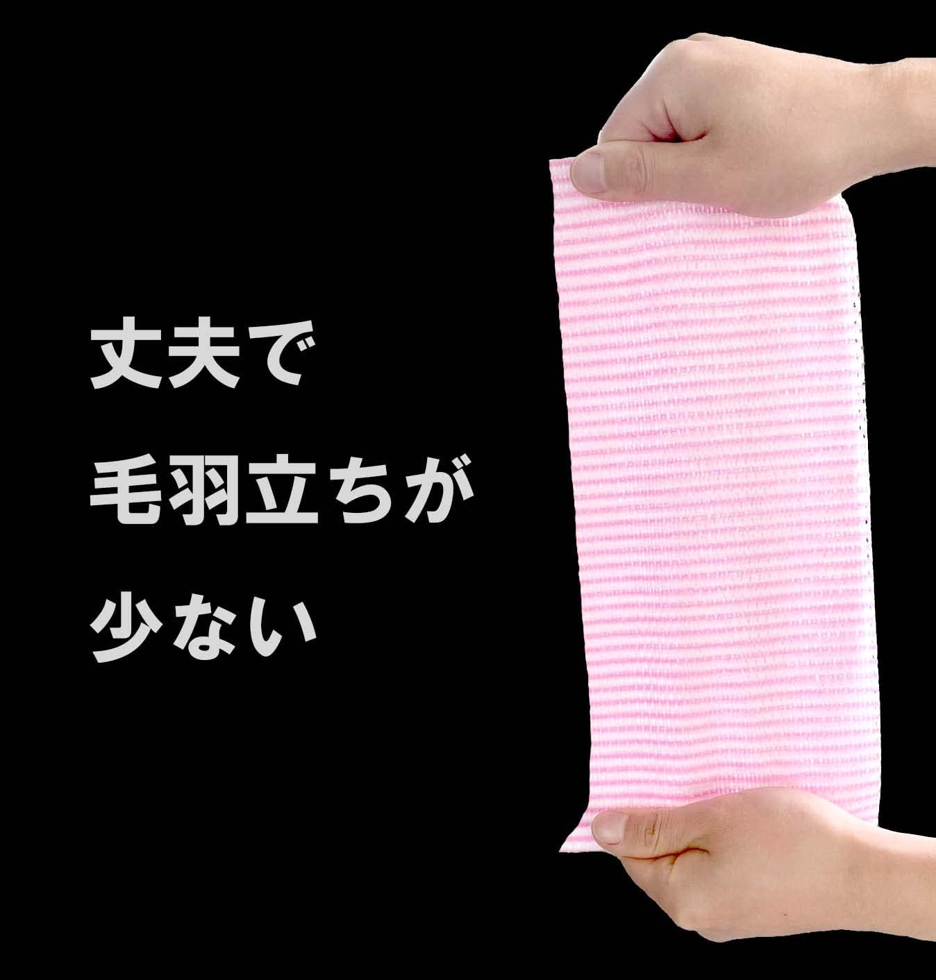 カウンタークロス 100枚入 30x60cm ピンク 使い捨て 不織布 ふきん 繰り返し使える 業務用 テーブルダスター (ピンク)