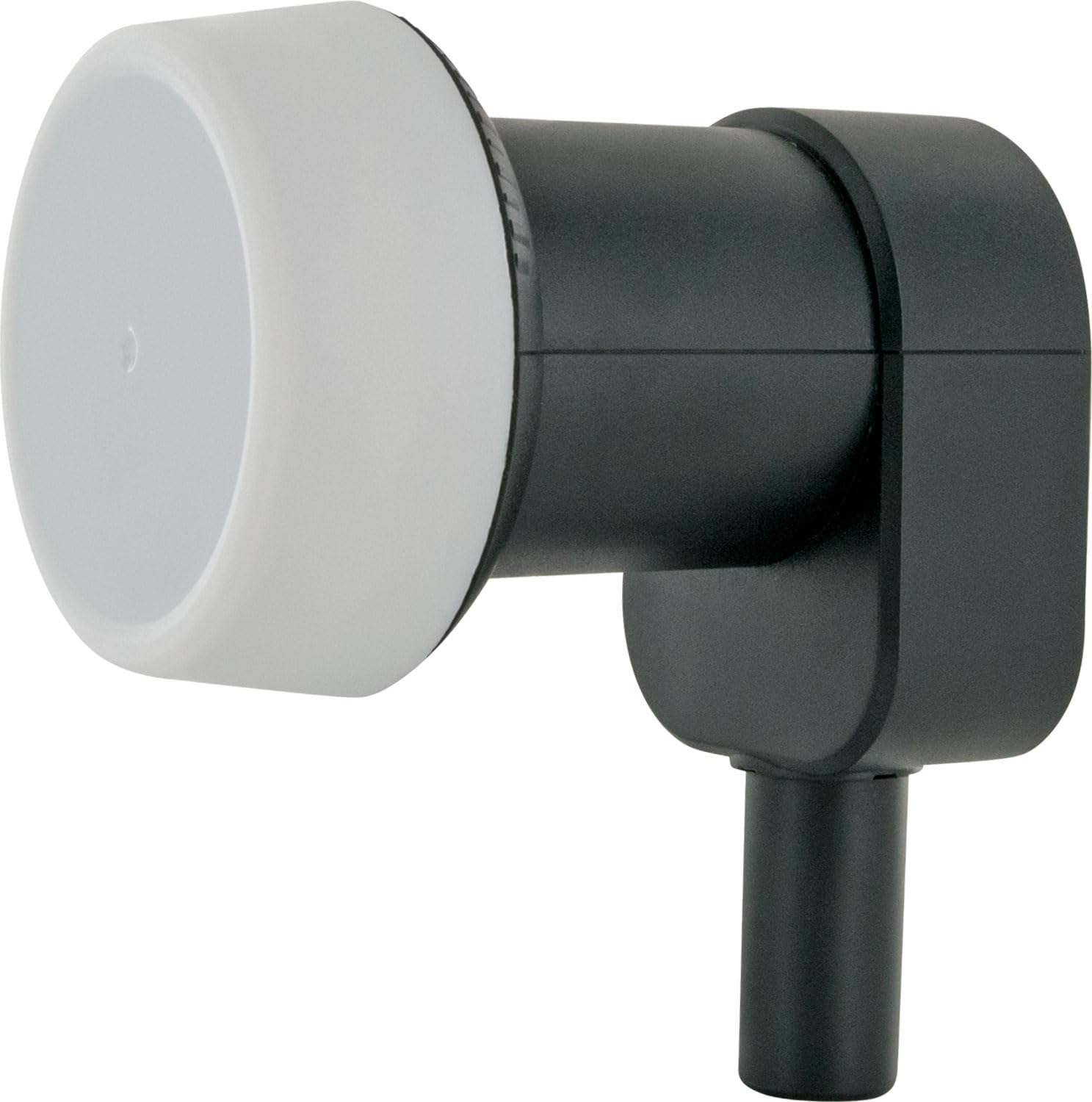 SCHWAIGER SATSET440 - Juego completo de antena satélite digital (cable de satélite LNB, 10 m, buscador de satélite, trípode, antena satélite, acero, 40 cm, incluye accesorios de montaje