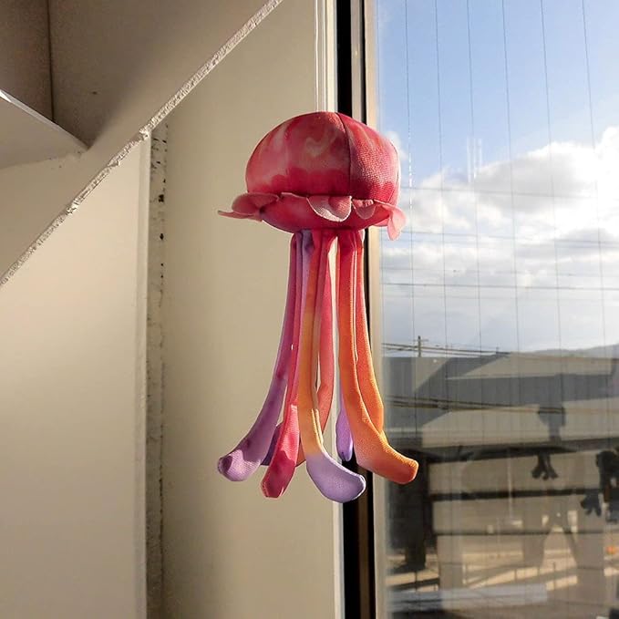 Amazon Co Jp クラゲのぬいぐるみ風鈴 ピンク Diy 工具 ガーデン
