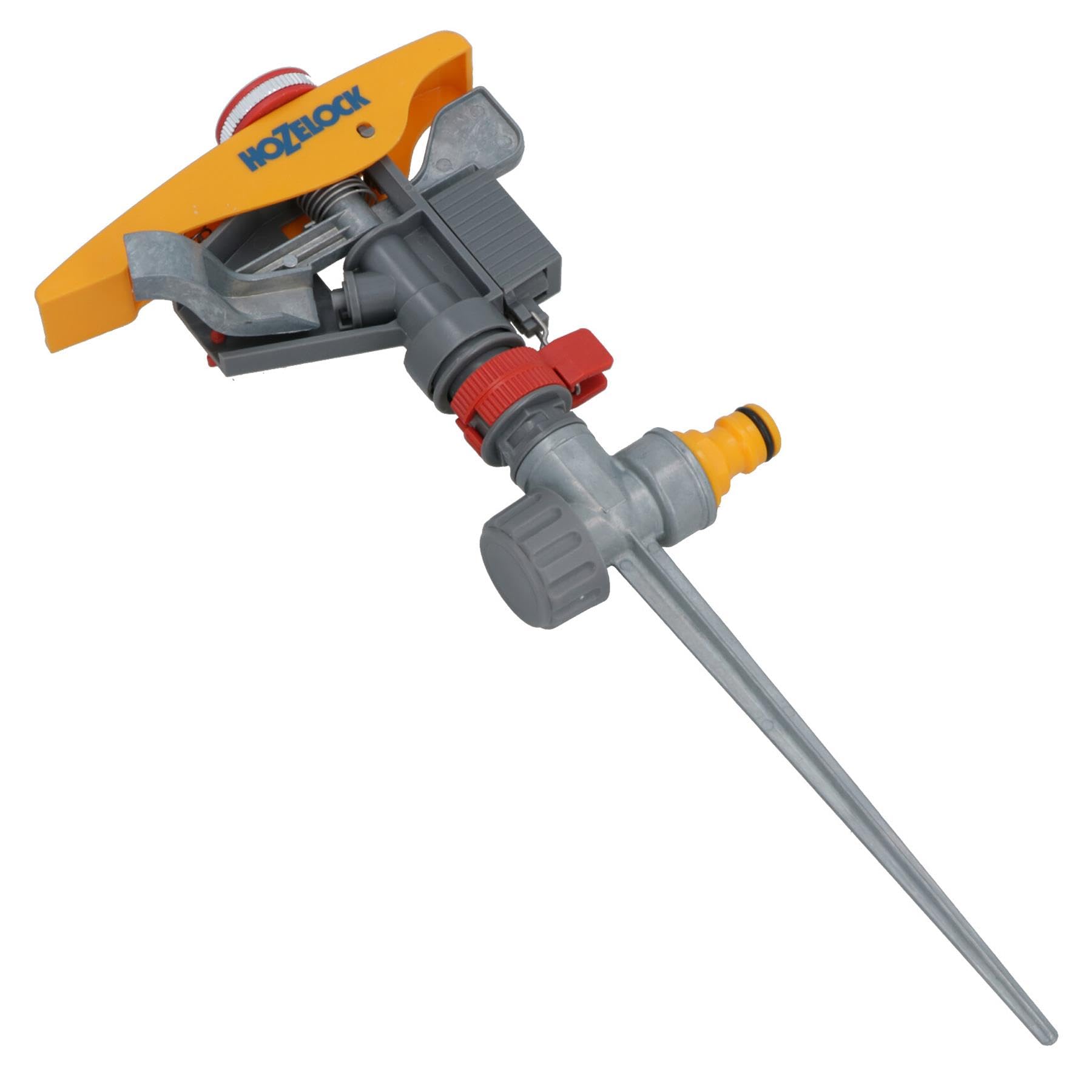 Pulsating Garden Lawn Sprinkler Watering With Metal Spike 450m² Area