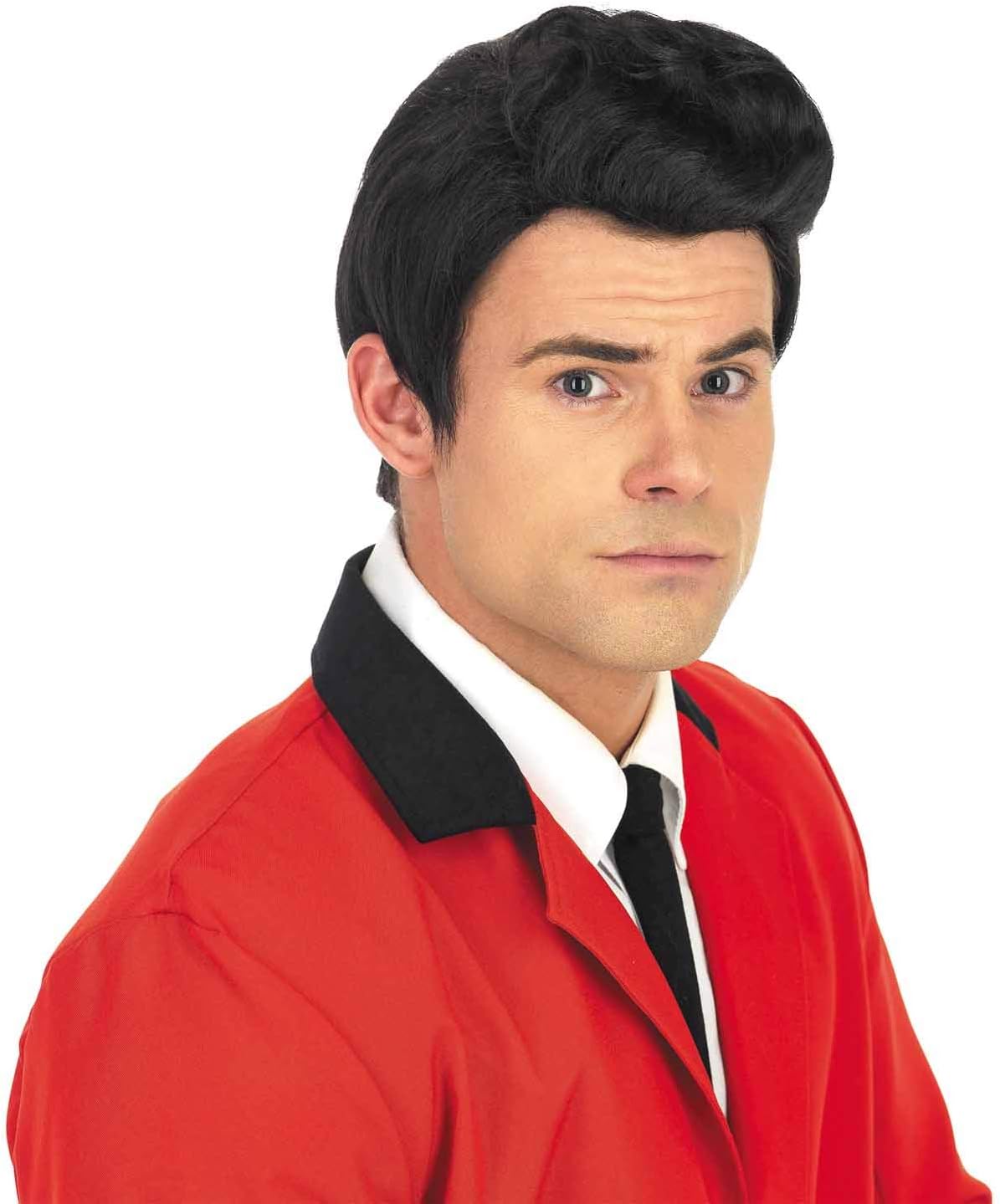 Mens Music Wigs Adults Musical Icons Decades Party Hair Costume Accessories