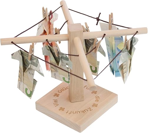 Geld Waschespinne Hochzeit Ringemotiv Geld Originell Verpacken Mit Romantischer Gravur Geldgeschenk Zur Hochzeit Amazon De Kuche Haushalt