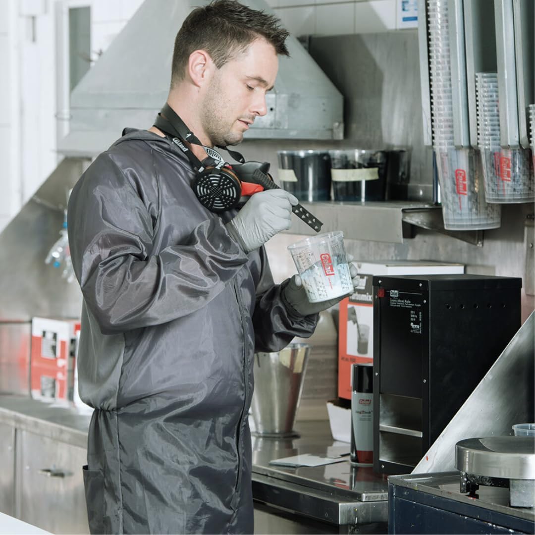 Colad X Paint Society BodyGuard Reusable Anti-static Automotive Paint Suit or Lab Coat - Image 7