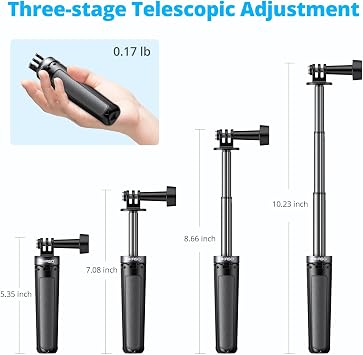 AKASO Brave 4 Pro Action Camera with Mini Selfie Stick Tripod