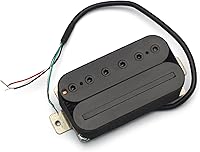 Vista 7 de MAXCHEER Alnico - Guitarra eléctrica de 5 puentes, hoja humbucker/tornillo hexagonal, ajuste de doble bobina, pastilla de guitarra con 4 cables