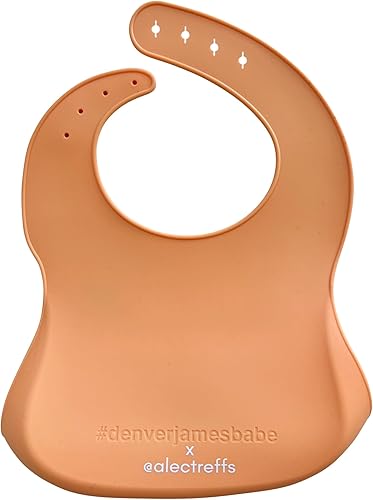 Miniatura 2 de Denver James Baberos de alimentación de silicona  Apto para lavavajillas. Resistente al agua. Ajustable.