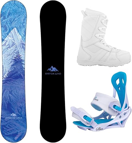 Paquete completo de snowboard System Juno and Mystic 2024 para mujer