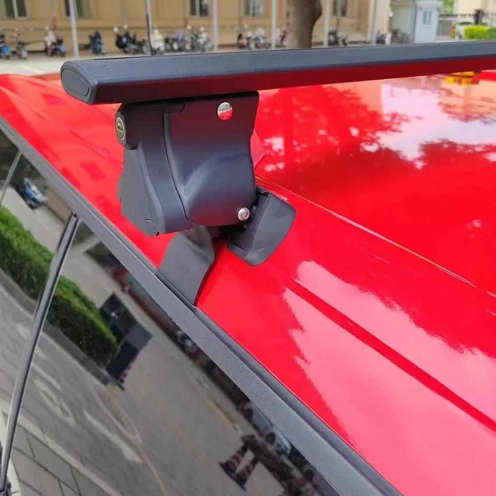 2PCS Crossbar Cross Bars Fits for Ford Maverick 2022-2026 Roof Rack Rail Carrier Lockable Luggage Carrier Aluminum Black