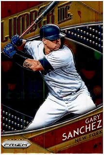 2019 Panini Prizm Lumber Inc. #10 Gary Sanchez New York Yankees Baseball Card