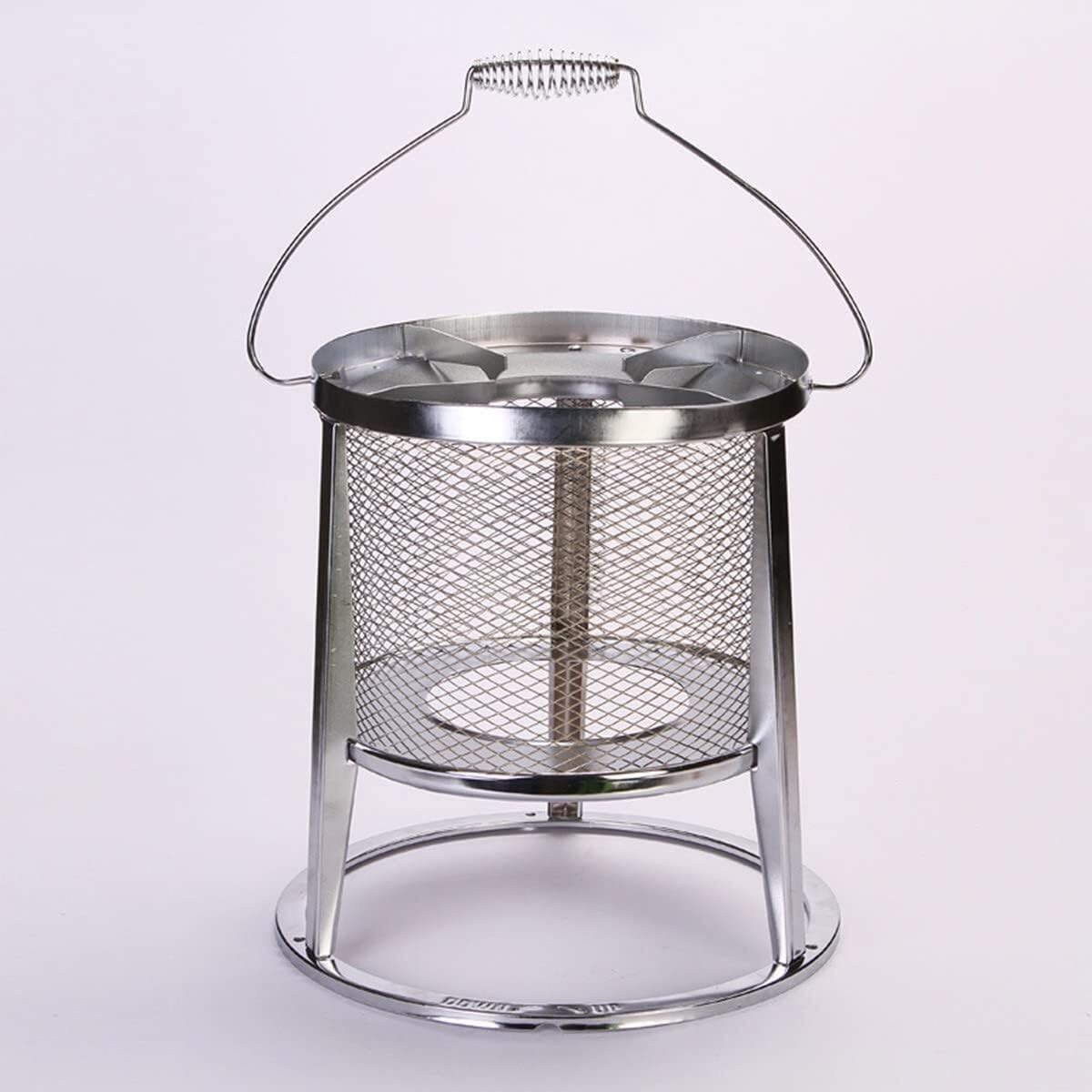 Grzejnik kempingowy Wewnętrzne grzejniki naftowe Kompaktowy konwekcyjny grzejnik namiotowy z regulowanym płomieniem 0,25 l/h 4,6 l/6 l(White (6L))