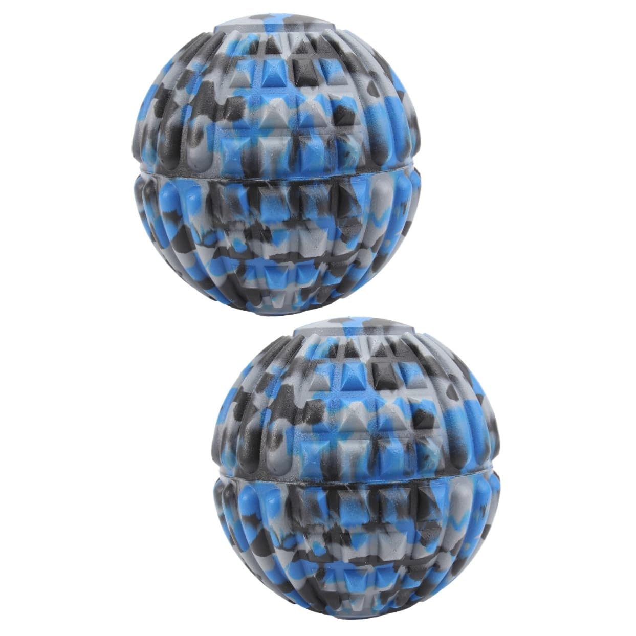 GLEAVI 2piezas Pelota De Masaje Para Pies Camuflaje Rodillo De Fitness Para Relajación Muscular y Entrenamiento Accesorio y Práctico Para Yoga y Ejercicio