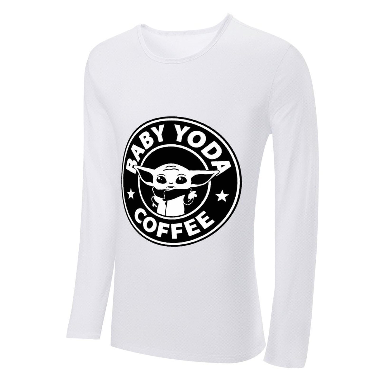 Amazon.co.jp: メンズ 長袖Tシャツ スターウォーズ ヨーダ ロングT 
