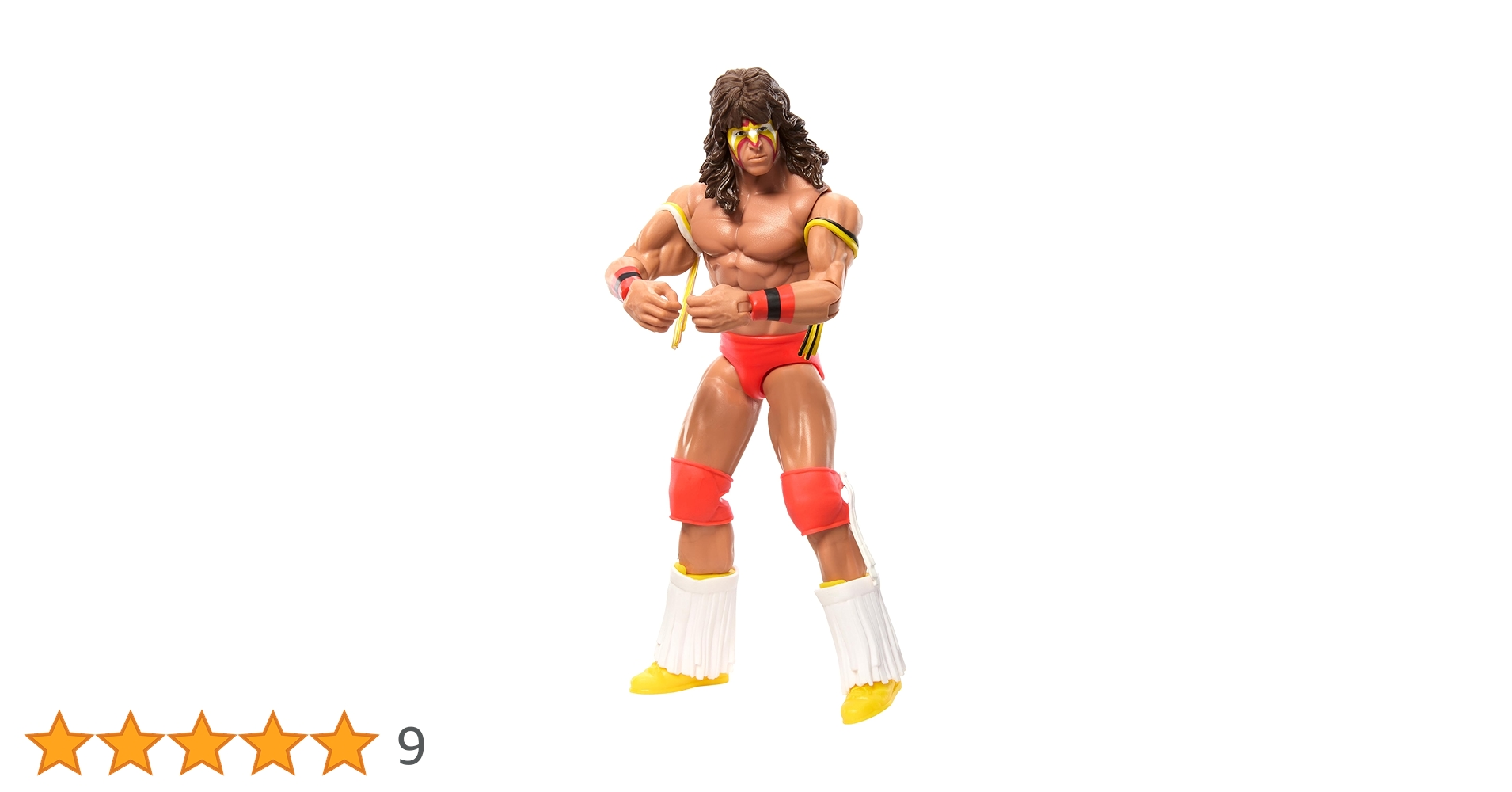 スポーツ WWE Mattel Elite Ultimate Warrior WWE Elite Ultimate Warrior - Action figure Wrestlemania 12