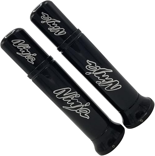 Sixty61 - Puños grabados para Kawasaki Ninja ZX6R ZX9R ZX10R ZX12R ZX14R H2 H2R con extremos de barra