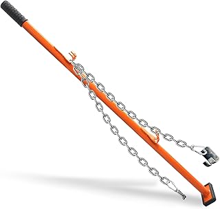 46.4inch Long Pulling Stick Tool for Car Repair Bumper Alignment Repair Tool Universal Heavy Duty Steel Auto Body Repair Tools for Repair Car Bumpers, Hood, Panel and Deck Dent to Restore Smoothness