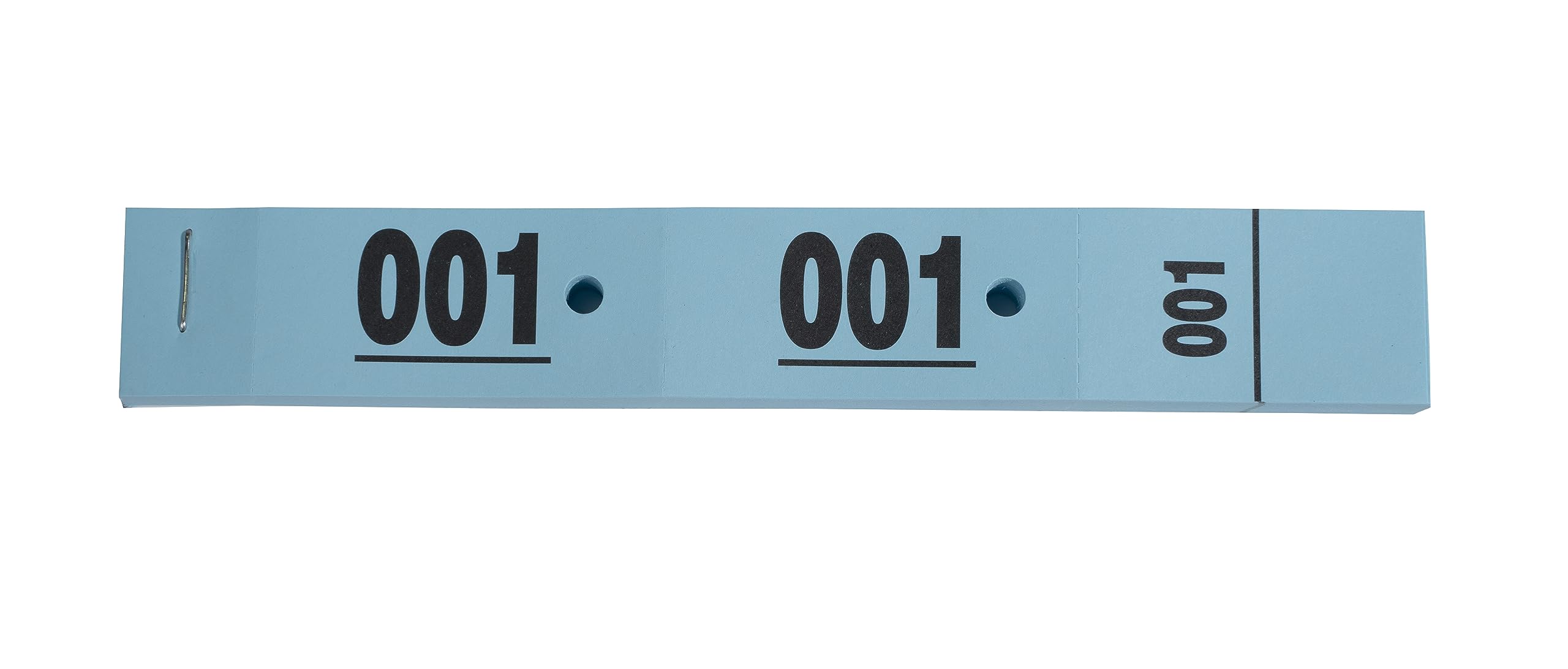Carnet de 50 tickets vestiaire bleus - Lot de 20