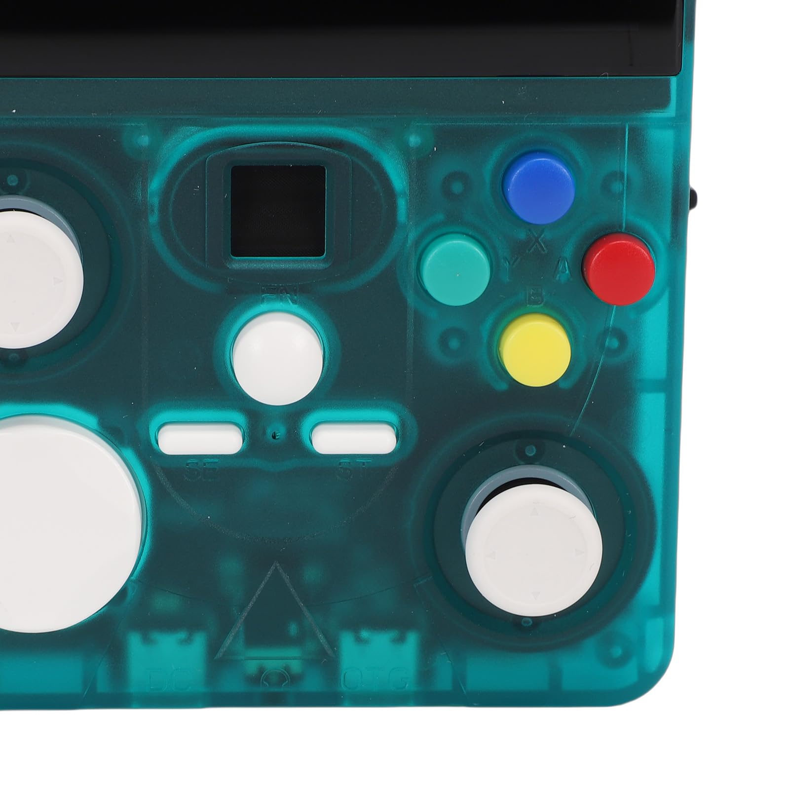 Console di Gioco Portatile Schermo MIPI Portatile Ad Alta Definizione da 3,5 Pollici con Doppio Joystick per Casa e Viaggio, Console per Videogiochi retrò ABS per (128G) (128G)