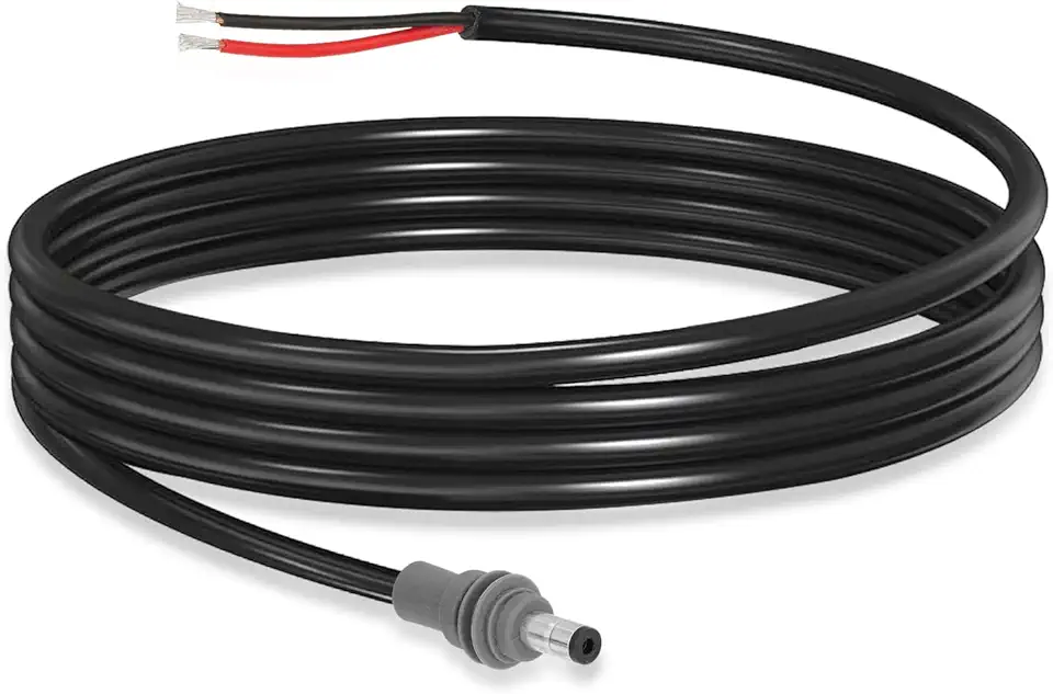 Mini cabo Starlink 16AWG Starlink Mini DC5521 para roteadores sistemas CCTV DIY (5FT)