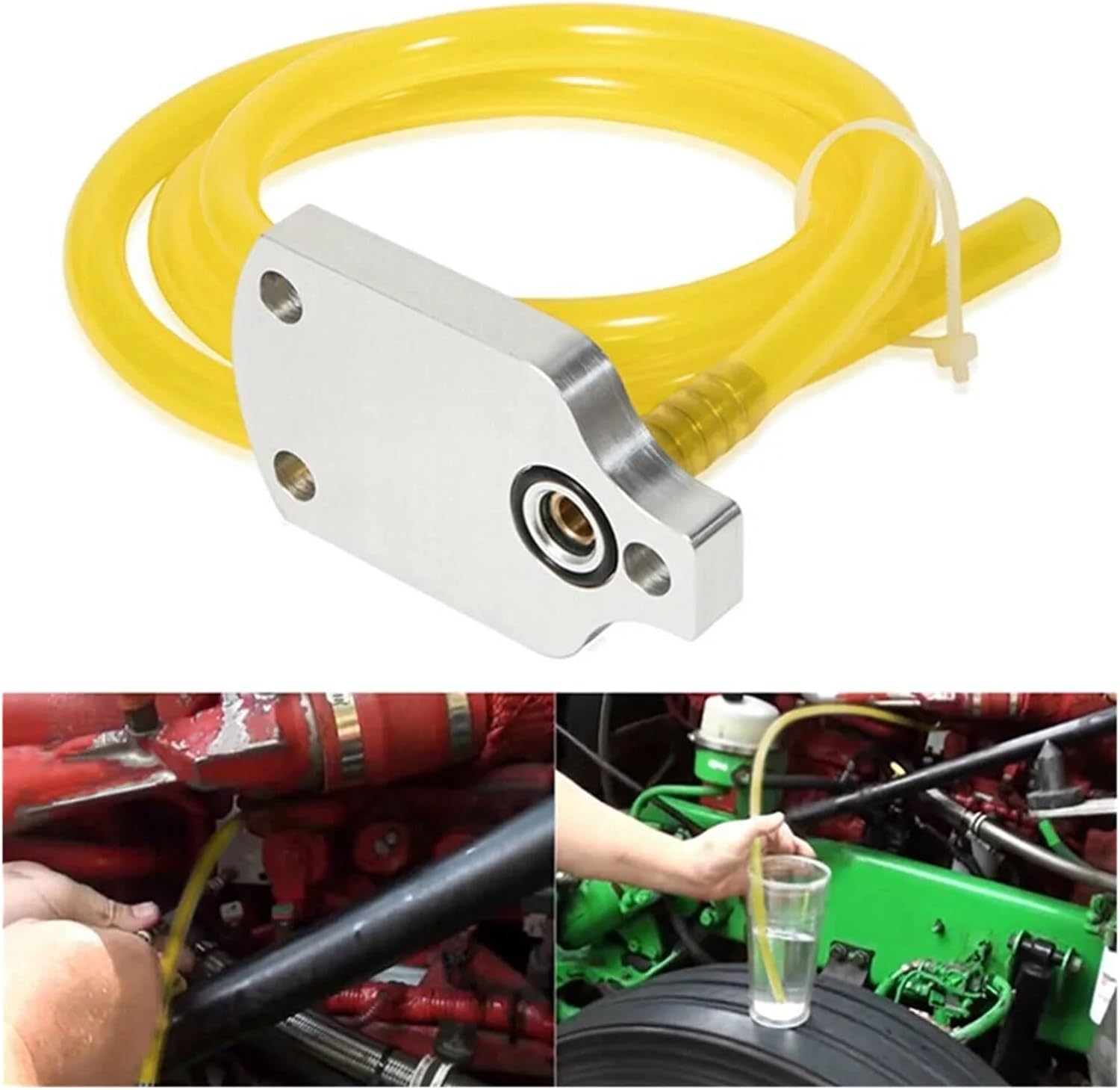 3164001 Fuel Injector Leak Test Check Kit Alt. Car Engine Repair Accessories Compatible With ISX/Signature Engine Replacement