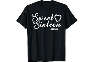 Sweet 16 Bday T-Shirt for Girls Turning 16!
