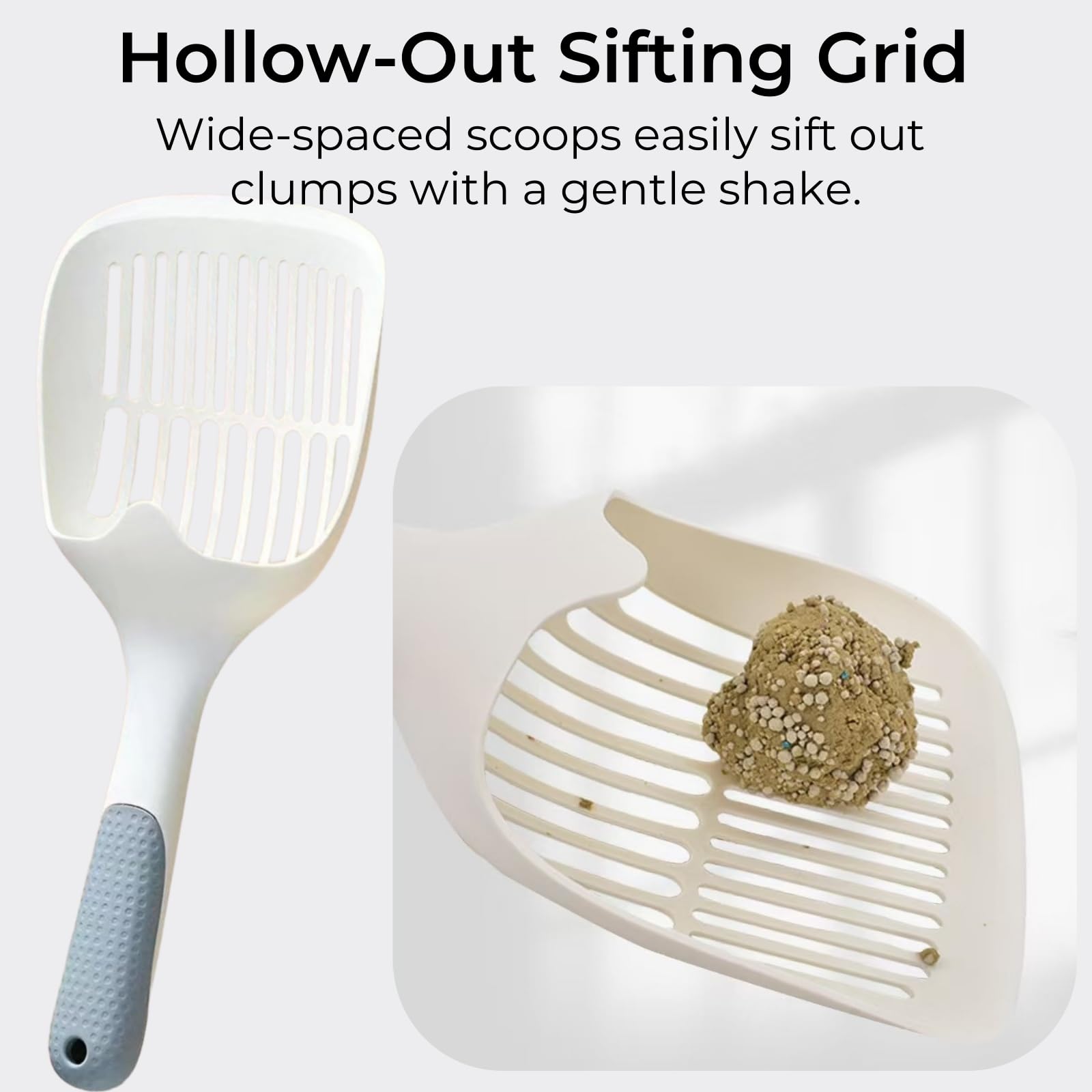 Spindro 2 pack Stainless Steel Cat Litter Box with High Sides - Metal Cat Pan, Large Indoor Litter Tray, Never Absorbs Odor, Pet Toilet Supplies Smooth Surface for Kitten, Kitty, Rabbit 17.5"13.5"x6" - image 8