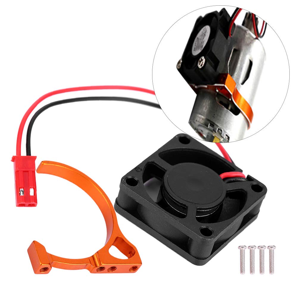 Amazon.co.jp: 冷却ファン付き モーターヒートシンク RC1 10用 30x30mm