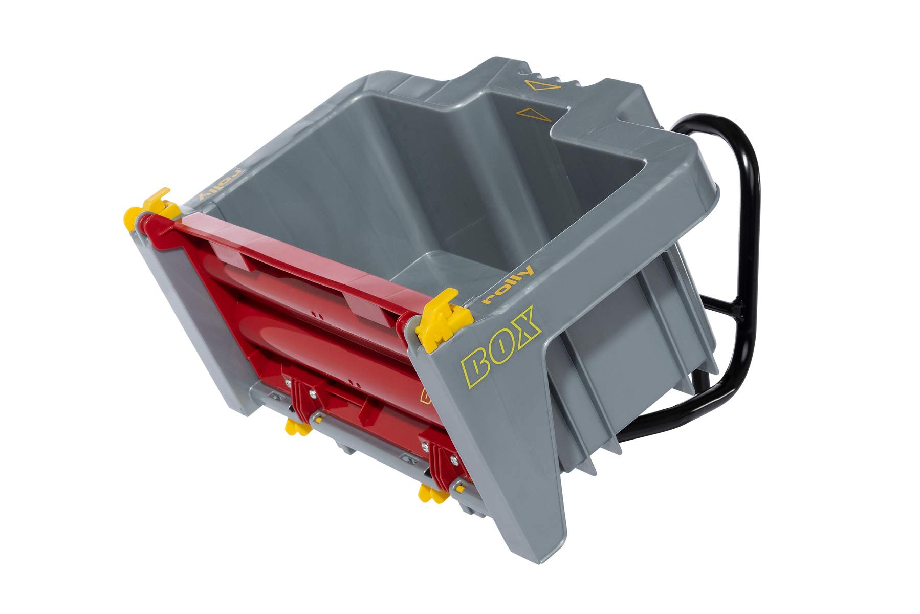 Rolly Toys RollyToys 408948 - Remolque para Tractores Infantiles (función de volquete, para niños de 3 a 10 años), Color Gris y Rojo